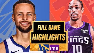 Golden State Warriors vs Sacramento Kings Full Game Highlights  Oct 11  202425 NBA Preseason [upl. by Ulani44]