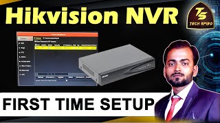 First Time Setup Hikvision NVR  New Setup Hikvision NVR  Hikvision NVR  DS7616NIE2  DS7600 [upl. by Nelle870]