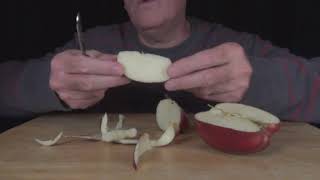 ASMR Eating Crunchy Apple [upl. by Auhs]