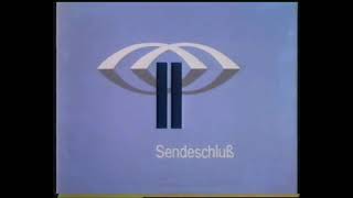 ZDF 25091981 Heute  Sendeschluß  Testbild mit Tontest [upl. by Artinad]