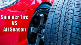 Summer Tires VS All Season Tires [upl. by Olim150]