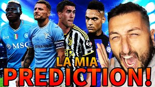 🤔🇮🇹⚽ COME SARÀ LA CLASSIFICA CAPOCANNONIERI DI SERIE A 202324⁉️ GABBOMAN PREDICTION [upl. by Mairym488]