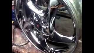 chrome rims peeling part 3 [upl. by Smail]