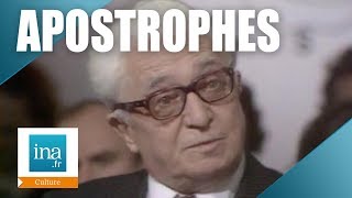 Apostrophes  Fernand Braudel quotLa transparence et léconomie capitalistequot  Archive INA [upl. by Ynobe]