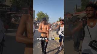 Garmi Reaction On Public 😂😂😂garmi comedy publicreaction realfools surajroxfunnyvibeo [upl. by Hannavahs]