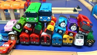 Brio World Thomas amp Friends BRIO Cars TAYO video for children [upl. by Woolcott]