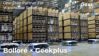 Geek AMRs Revolutioneren de Luxe ECommerce Operaties van Bolloré Logistics in Australië [upl. by Jeb]