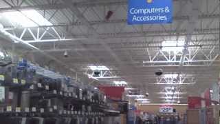 WalMart with skylights  dimmable lighting [upl. by Erihppas691]