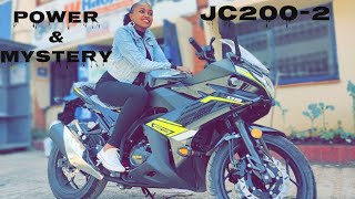 Best first bikeJincheng 200CC sports bike overview [upl. by Ahsemot]