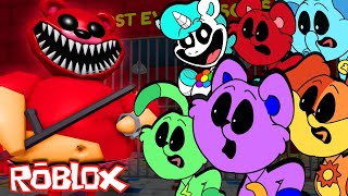 CatNap amp Smiling Critters ESCAPE BOBBY BEARHUG BARRYS PRISON RUN in Roblox [upl. by Nnaharas260]