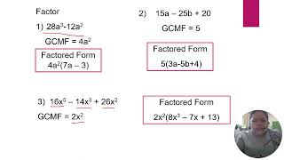 Factoring monomial  GCMF II Teacher Marife Adonis [upl. by Varien]