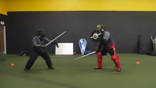 Highland Broadsword and Buckler Nate vs David Nov 2020 [upl. by Lough]