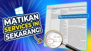 MATIKAN SERVICES WINDOWS 11 INI SEKARANG BIAR MAKING KENCANG 🔥 [upl. by Ohara920]