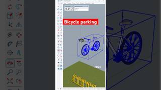 The quickest way to design a bicycle park in SketchUp using the SketchPlus plugin [upl. by Wons]