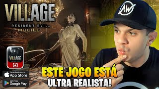 SAIU RESIDENT EVIL VILLAGE MOBILE OFICIAL GAMEPLAY DUBLADO PTBR 4K 60FPS ‹ Alan Weslley › [upl. by Korie]