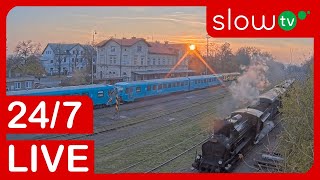 🔴 LIVE Lužná u Rakovníka Train Station  247 LIVE [upl. by Akenihs]