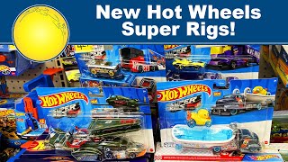 TOY HUNT  New Hot Wheels Super Rigs [upl. by Daryn328]