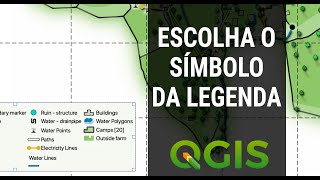 Símbolos Personalizados em LEGENDAS de Mapas QGIS [upl. by Sears]