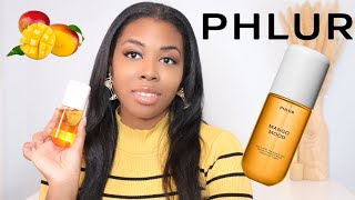 PHLUR Mango Mood Hair and Body Mist  FRAGRANCE REVIEW [upl. by Aissilem]