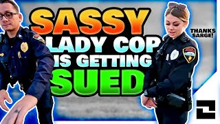 Sassy Lady Cop Is Getting Sued [upl. by Pomeroy340]