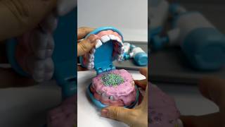 Dentist toy roleplay slime cleaning ASMR [upl. by Keligot]