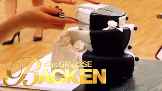 Hochzeitstorte mal anders  Teil 2  Das große Backen Finale 2015  SAT1 [upl. by Enimsaj966]