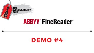 Abbyy Finereader 15 Pro Demo 04 [upl. by Abbottson]