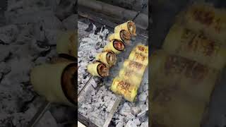 Patlıcan Dolama Kebabı Çok lezzetli gözükmüyor mu 😍 Kaya Usta Vanda kebap lezzet yummyfood [upl. by Adnovay]