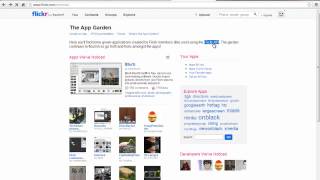 How to Get Flickr API [upl. by Aidnis125]