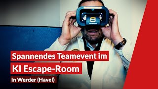 KIEscapeRoom Kostenfrei für Ihr nächstes Teamevent buchen  In Werder Havel [upl. by Doomham]