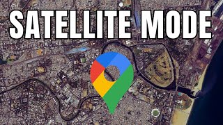 How to Turn ON Satellite Mode on Google Maps for PC [upl. by Celia375]