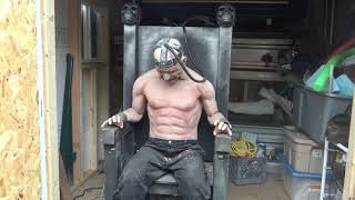 Distortions Unlimited ORIGINAL Electric Chair Animatronic [upl. by Mureil]