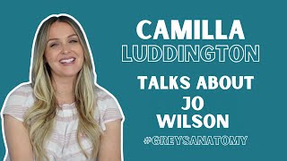 Camilla Luddington talks about JolexJolink her similarities to Jo WIlson and more GreysAnatomy [upl. by Ehcropal]