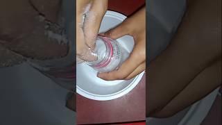 Naphthalene powder filled in bottles ⚪💖mothballs satisfying shorts [upl. by Aicertal]