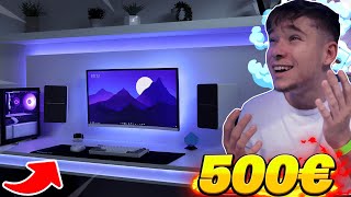 KOMPLETTES GAMING SETUP für UNTER 500 EURO😍Günstiges Setup [upl. by Kilian]