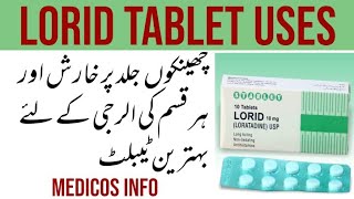 Lorid tablet uses in urdu  Loratadine tablet benefits amp Side effects  Loratadine 10 mg tablet [upl. by Eniamaj472]