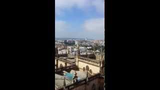 Giralda Tower Seville the walk up [upl. by Stegman752]