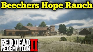 Red Dead Redemption 2  Beechers Hope Ranch Farm Tour [upl. by Allveta189]