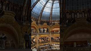 Les Galeries Lafayette 🌆paris galerieslafayette [upl. by Byrom]