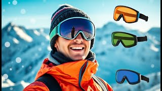 5 Best Ski Goggles In 2025 TOP PICKS [upl. by Htidirrem]