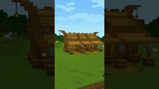 Minecraft  Establo para Caballos en Survival minecraft minecraftbuilds minecraftbuilding [upl. by Tebazile]