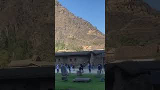 Ollantaytambo fortress  Cusco peru 🇵🇪 👍👏 [upl. by Eisyak]