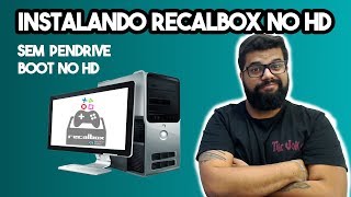 Como instalar o recalbox e batocera no HD interno [upl. by Threlkeld445]