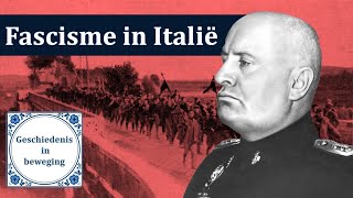 Fascisme in Italië  Benito Mussolini [upl. by Eirrehs301]