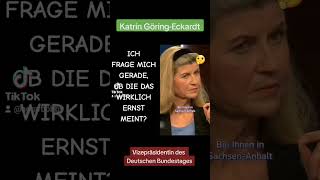 Katrin GöringEckardt  Vizepräsidentin des Deutschen Bundestages  🤔  Eure Meinung WTF  OMG [upl. by Dinerman]