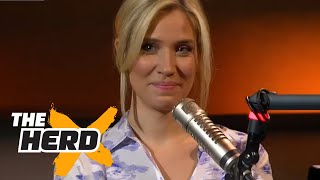 Kristine Leahys dad hates LeBron James  THE HERD [upl. by Kavanagh]