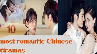 Top 10 most Romantic Chinese Dramas on YouTube chines dramas hindi dubbing drama [upl. by Cartwright268]