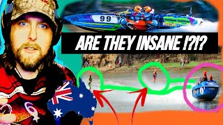 American Reacts to The Southern 80 Extreme Ski Racing in Australia [upl. by Barbaresi]