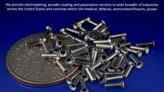 Electroplating Powder Coating amp Passivation Services [upl. by Leval]