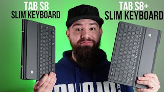 Samsung Galaxy Tab S8 and S8 Plus Slim Keyboard Review [upl. by Janella302]